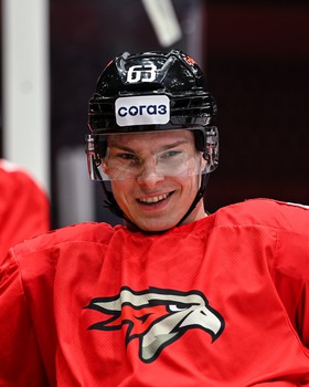 Тренировка «Авангарда» перед матчем с «Автомобилистом»