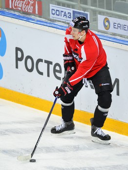 Раскатка "Авангарда" перед пятым матчем серии с "Салаватом Юлаевым"