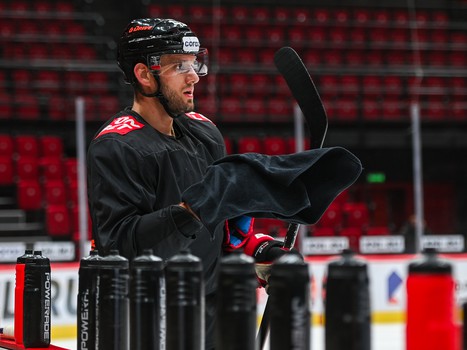 Раскатка «Авангарда» перед домашним матчем с «Сибирью»