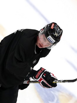 Раскатка «Авангарда» перед матчем с минским «Динамо»