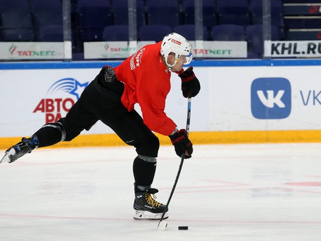 Раскатка «Авангарда» перед выездным матчем с «Ак Барсом»