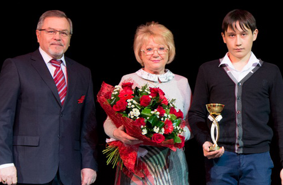 Первая церемония вручения Приза имени Леонида Киселёва. "Арена Омск", 16 апреля 2016 года