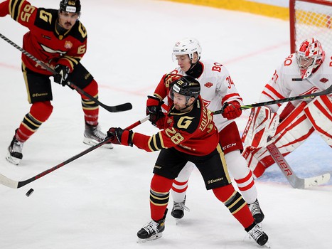 17.02.2022. Товарищеский матч. «Авангард» - «Спартак» 3:5