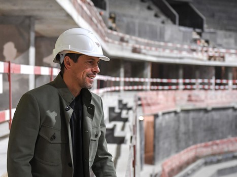 Александр Крылов посетил строительство «Арены Омск»