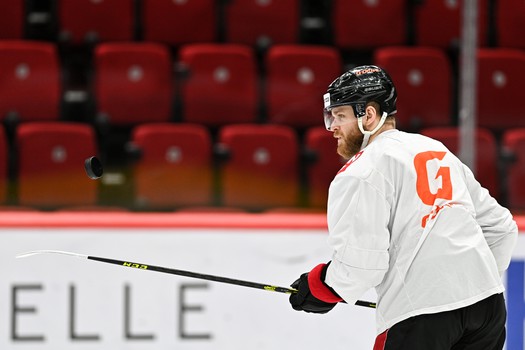 Раскатка «Авангарда» перед четвёртым матчем финала Востока с «Ак Барсом»