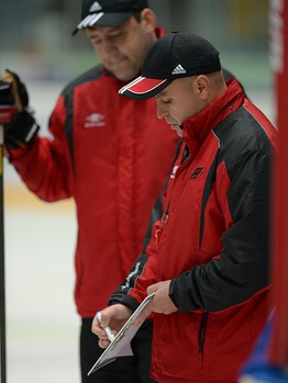 Раскатка "Авангарда" в Екатеринбурге перед матчем с "Автомобилистом" 19 сентября 2013