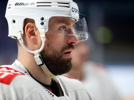 Тренировка «Авангарда» перед вторым матчем серии с «Ак Барсом»