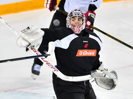 Раскатка "Авангарда" перед первым матчем с "Металлургом" Мг (ФОТО)