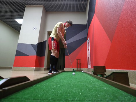 Открытая тренировка «Авангарда» перед домашними матчами финала Кубка Гагарина