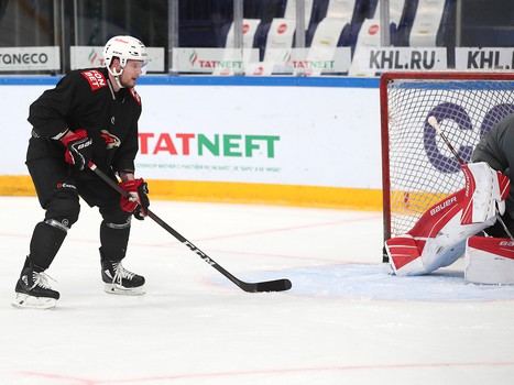 Раскатка «Авангарда» перед выездным матчем с «Ак Барсом»