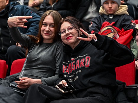 Открытая тренировка «Авангарда» перед плей-офф