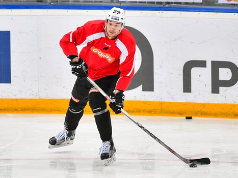 "Авангард" провел тренировку перед отправлением в Тольятти и Нижнекамск