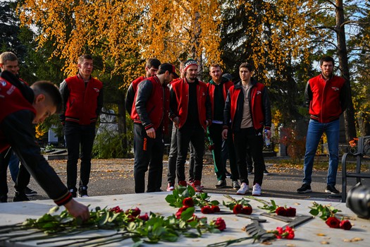 «Авангард» почтил память Алексея Черепанова