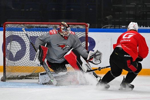 Раскатка «Авангарда» перед выездным матчем с ЦСКА