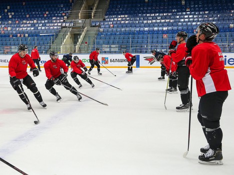 Первая тренировка Богдана Якимова в «Авангарде»