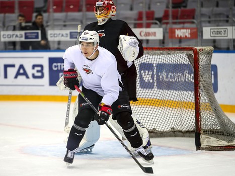 Раскатка «Авангарда» перед выездным матчем с ХК «Сочи»