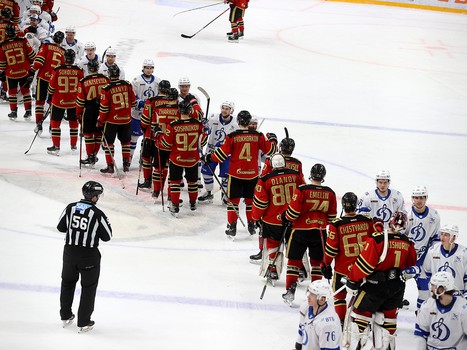 20.02.2022. Товарищеский матч. «Авангард» - «Динамо» Мск 1:4