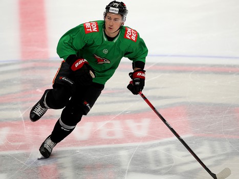 Раскатка «Авангарда» перед матчем с «Амуром»