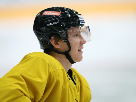 Раскатка «Авангарда» перед матчем с «Витязем»