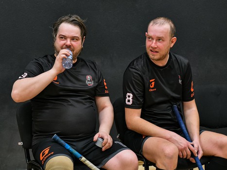 Товарищеский матч по флорболу. «Охранники Крылова» - «Мощные СМИ» 10:2