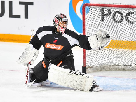 Раскатка "Авангарда" перед матчем против СКА