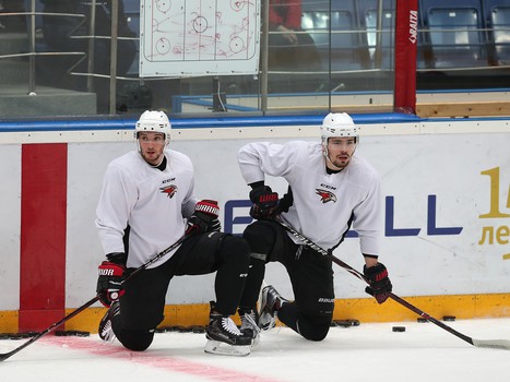Открытая тренировка «Авангарда» для болельщиков и прессы перед финалом Кубка Гагарина