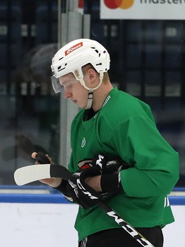 Раскатка «Авангарда» перед выездным матчем с минским «Динамо»