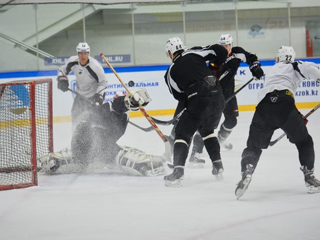 Раскатка "Авангарда" в Астане перед игрой с "Барысом"