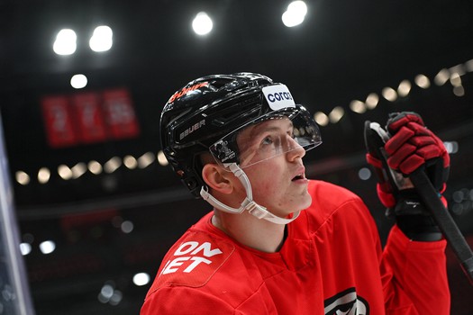 Тренировка «Авангарда» перед матчем с «Куньлунь Ред Стар»