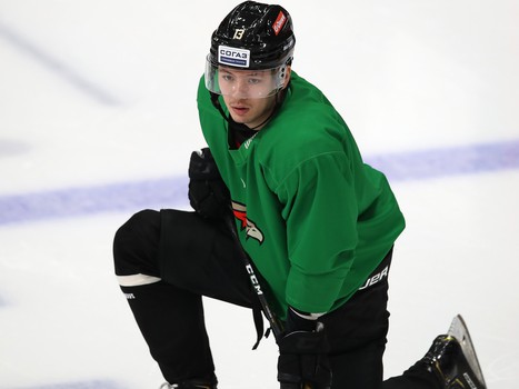 Раскатка «Авангарда» перед матчем с «Трактором»