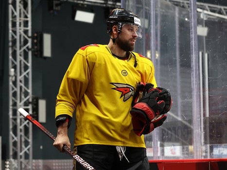 Раскатка «Авангарда» перед матчем против СКА