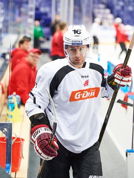 Раскатка "Авангарда" перед выездным матчем с "Ак Барсом"