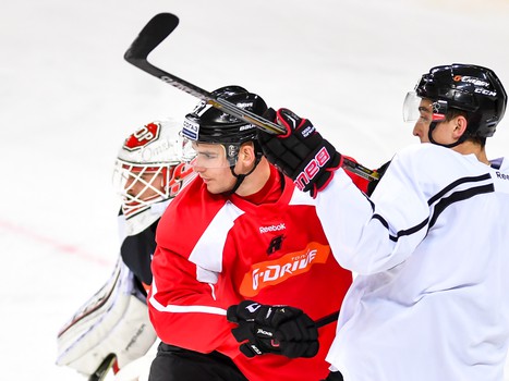 Раскатка "Авангарда" перед стартовым матчем сезона с "Югрой"