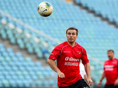 Товарищеский матч по футболу. Сборная «Авангард» - «Мощные СМИ» 13:2