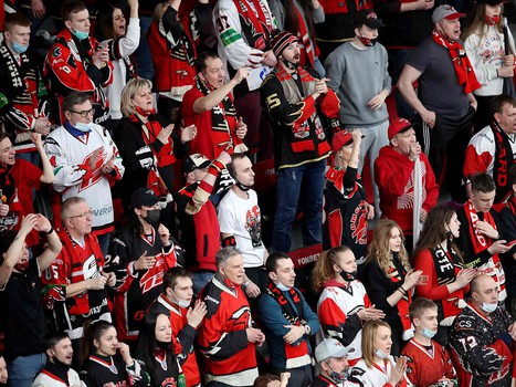 20.03.2021. 1/2 финала, 2 матч. «Авангард» - «Металлург» Мг 2:1 ОТ