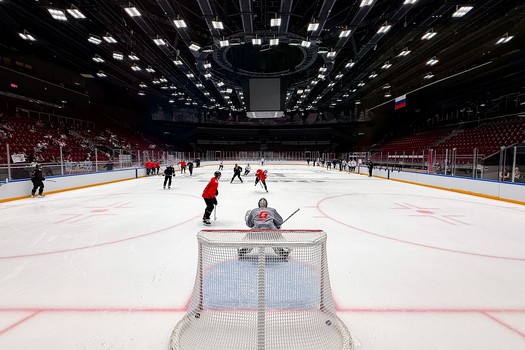 Открытая тренировка «Авангарда» в Санкт-Петербурге