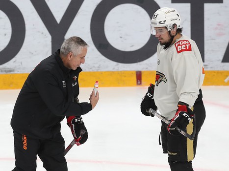 Открытая тренировка «Авангарда» перед плей-офф