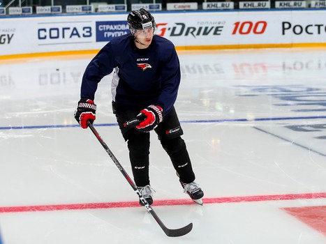 Открытая тренировка «Авангарда» для СМИ