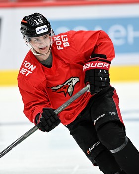 Раскатка «Авангарда» перед первым матчем серии с «Металлургом»