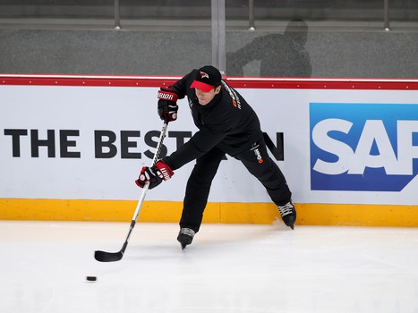 Раскатка «Авангарда» перед матчем с ЦСКА