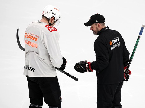 Раскатка «Авангарда» перед седьмым матчем серии с «Ак Барсом»