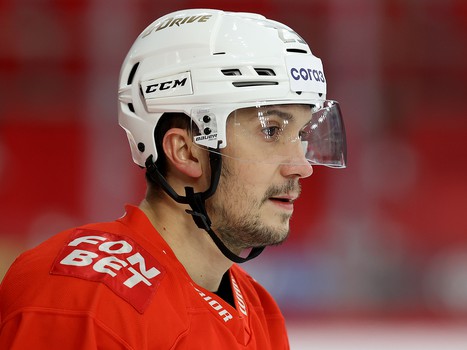 Раскатка «Авангарда» перед матчем в Екатеринбурге