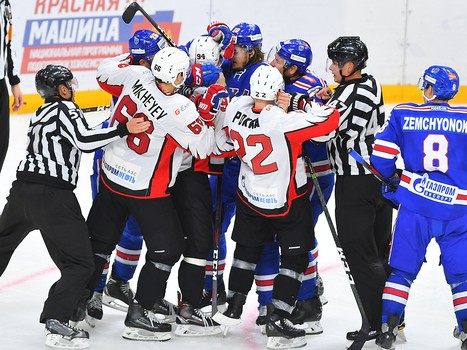 24.08.2018. СКА - "Авангард" 4:2