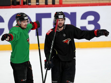 Раскатка «Авангарда» перед пятым матчем серии с «Металлургом»