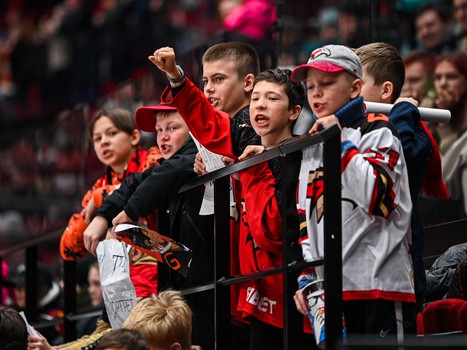 Открытая тренировка «Авангарда» перед вторым раундом плей-офф