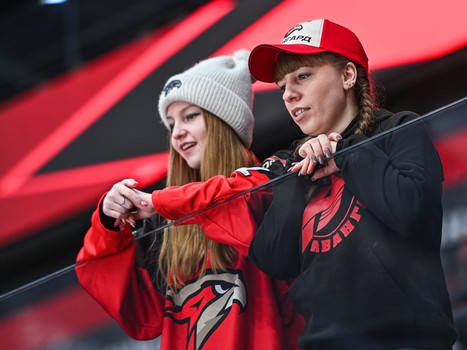 Открытая тренировка «Авангарда» перед плей-офф