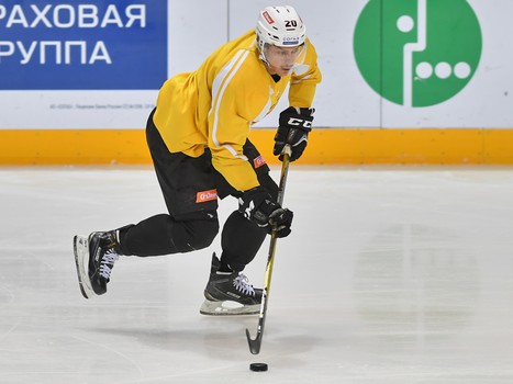 Раскатка "Авангарда" перед выездным матчем с "Локомотивом"