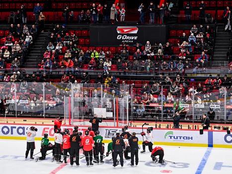 Открытая тренировка «Авангарда» перед вторым раундом плей-офф