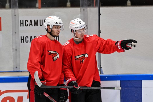 Тренировка «Авангарда» в Хабаровске