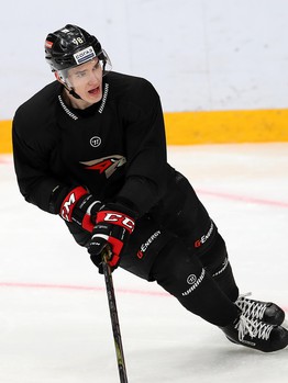 Раскатка «Авангарда» перед матчем с «Витязем»